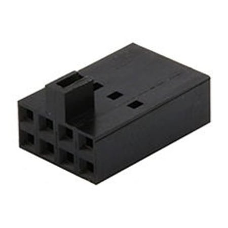 Molex Board Connector, 18 Contact(S), 2 Row(S), Female, 0.1 Inch Pitch, Crimp Terminal, Black Insulator 22552182